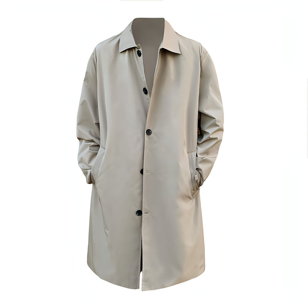 Classic Men's Coat – Urban Chic for Any Season