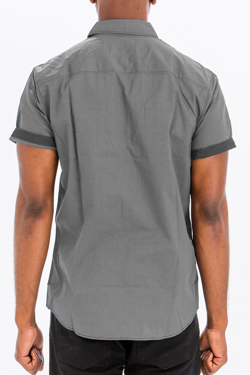 Outline Stitch Two Pocket Shirt MWSAN92225