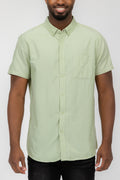 SIGNATURE SHORT SLEEVE BUTTON DOWN SHIRT M3514